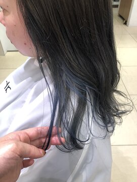 イヴァ(ibah) インナーカラーとワイドバング