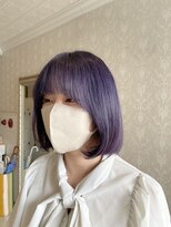 ヘアスタジオ アルス 御池店(hair Studio A.R.S)&nbsp;ラベンダーパープル