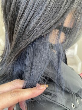 ティンク(Tink) 〇チラ見せインナー ネイビー〇【くまだななみ】