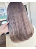 ハイトーン×グレージュカラー