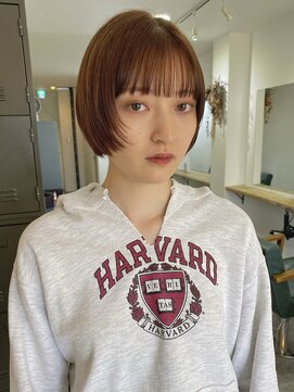 ソイリウム 下北沢(soi rium) orange short　bob