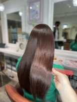 アルル 銀座(alulu)&nbsp;透明感溢れるヌーディーカラー/髪質改善