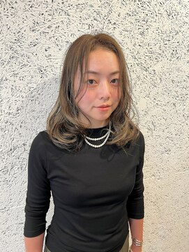 ダマーニ 表参道(DAMANI) ハイライトカラー×ニュアンスカール