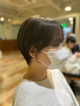 ラべリー 池袋(LOVELEY) グレージュ ショートカット【池袋】