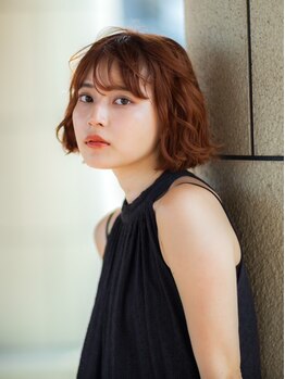 ラルート 藤枝店(La route by Le reve)の写真/コテで巻いたような弾力パーマもラフなウエーブスタイルも叶う♪髪をケアしつつ潤うカールを実現☆