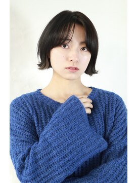 リアン(lien) ☆lien.自由が丘 大橋☆インナーカラー/外ハネ/切りっぱなしボブ