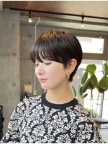 ハルキミナト ジャパン トウキョウ(HARUKI MINATO japan TOKYO)&nbsp;20代30代40代50代/丸みショート/クビレ/前髪あり/表参道