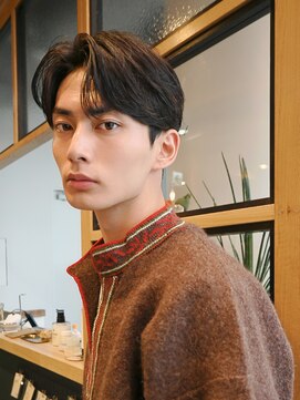 ディッセンバー 神宮前(December) ★メンズ カルマパーマ ニュアンスパーマ アッシュブラック