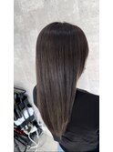 髪質改善ストレート/ニュアンスカラー