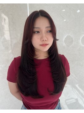 レーヴバイフィガロ(REVE by FIGARO) ハイライトカラーミルクティーベージュケアブリーチダブルカラー