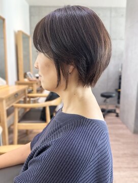 セイドット オモテサンドウ(Say. omotesando) say.こなれミディ前髪イメチェンショートボブアッシュベージュ