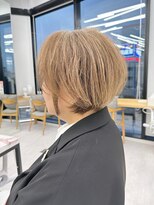 ビューナゴヤ 名駅(VIEW NAGOYA)&nbsp;黒髪カタログ/ボブルフ/小顔に見せるヘア/ワンレン