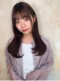 ミルクブラウン/ダークパープル/ナチュラルショート/夏/上尾
