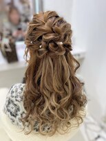 ヘイルジューシー(hail JUICY)&nbsp;ハーフアップ/ヘアセット