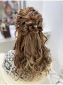 ハーフアップ/ヘアセット