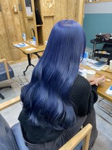 《*初めてのダブルカラーを成功させたい方に◎*》人気上昇中♪ブルージュダブルカラー[新潟/ケアブリーチ]