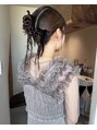 メゾンシアー(Maison Sheer) ヘアセットも一癖加えて◯