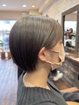 ゴエン(goen hair lounge) 丸みショート