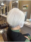 30代/40代/50代/マッシュ/ショートカット/ハイライト/八軒