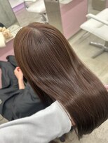 エヌアイ オモテサンドウ(ni omotesando)&nbsp;透明感ブラウン♪ 透明感抜群ケアカラー  チョコブラウン