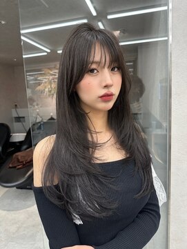 ロンドウル 熊本(Lond ulu) 韓国ヘア/ブリーチ/顔周りカット/ハイトーン/レイヤーカット/