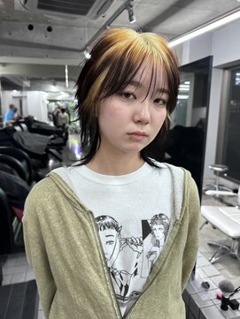 レコ(LECO) 抜きっぱなし根本ブリーチルーツデザインカラー