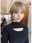 ショートカットショートヘアコンパクトショートボブ丸みショート