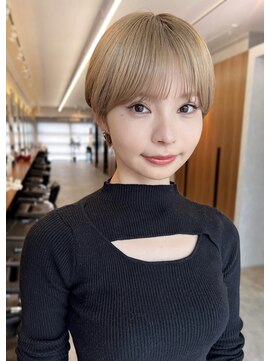 アビー(ABBEY4) ショートカットショートヘアコンパクトショートボブ丸みショート