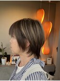 コントラストハイライト／白髪ぼかし／デザインカラー