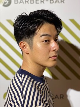 バーバーバー 四谷(BARBER-BAR) ビジネス爽やかニュアンスパーマスタイル