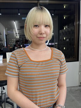 ソソ(soso) 【soso 伊勢田】レイヤーボブ/横浜/ブリーチ