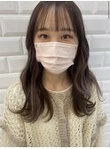 マツパ×インナーラベンダーグレージュ<原田>