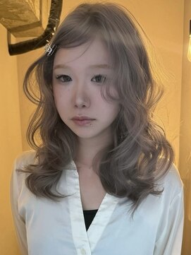 ラキング ギンザ トウキョウ(LAKING GINZA) くびれヘア/アプリコットオレンジ/夏/ハイライトカラー[銀座駅]