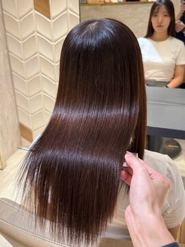 カインド 南青山(hair&make up KIND) バタフライカット　ハッシュボブ　チャコールグレー