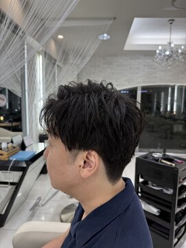 クオリス 赤塚店(QUALIS) 夏◎骨格補正刈り上げ×アップバングで爽やかモテ髪