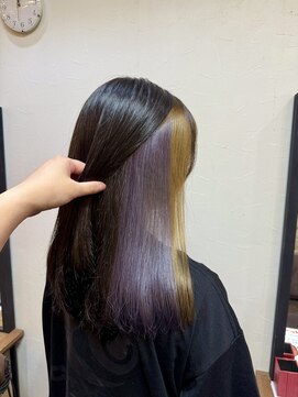 キャラ 池袋本店(CHARA) イヤリングカラーで推し活/推しカラー/インナーカラー/池袋