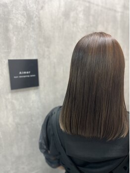 エメ(Aimer)の写真/【阪急伊丹駅徒歩9分】とことんこだわりたい方必見◇マンツーマン施術×高技術で再現性◎のデザインに♪