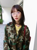 チクロヘアー(Ticro hair)&nbsp;@nkkn15  layer brown