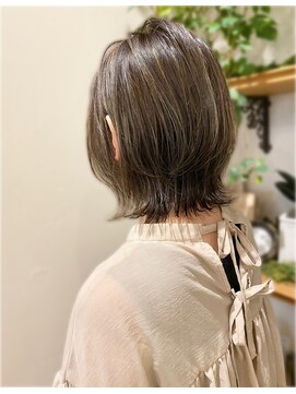 アマテラスゼロ 新宿(AMATELAS zero) ナチュラルハイライト×レイヤーボブ【新宿】