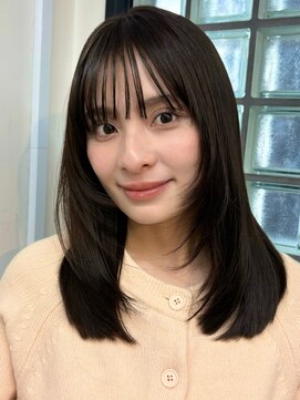 ガーデン 銀座(GARDEN) 顔周りレイヤーカット/前髪カット/似合わせカット/銀座駅/小顔