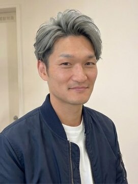 ディアローグ 自由が丘Luz店 メンズスタイル / リバースセンターパート /自由が丘