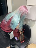 PELE原宿/ブリーチなしダブルカラー/ハイトーン/ケアブリーチ【３月上旬OPEN(予定)】&nbsp;着物ヘア/大人ガーリー/ダークアッシュ/似合わせカット/原宿