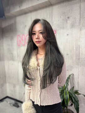 ノーン(NONE) オリーブグレージュ