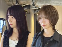 ブリーチなし☆発色×ツヤ感を引き出す人気な＜4～6トーン＞’黒’ではない暗めカラー！【福岡/北九州】