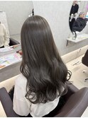 ブリーチなしショコラグレージュカラー♪