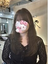 ヘアーアンドメイク シークタチカワ 立川店(Hair&Make Seek)&nbsp;【澤飯】ブリーチなしダブルカラーでシアーベージュ
