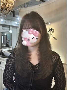 ヘアーアンドメイク シークタチカワ 立川店(Hair&Make Seek) 【澤飯】ブリーチなしダブルカラーでシアーベージュ