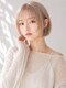 ベルフェミンキルン(Belle femin kilun)の写真/ダメージレスなハイトーン/ケアブリーチが人気の宮崎美容室！ミルクティーべージュ/ブラウンカラーも高評価