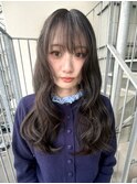 ミルクベージュ/アッシュベージュ/韓国風巻きスタイル