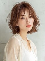 ルービックセカンド 和歌山(Rubik's 2nd)&nbsp;大人可愛い外ハネボブ×透明感カラー